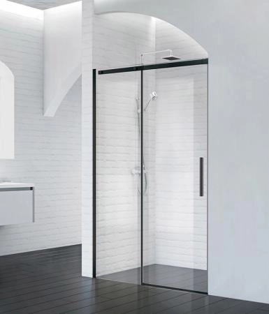 Душевая дверь BelBagno ACQUA 100 прозрачное стекло 8 мм профиль хром ACQUA-BF-1-100-C-Cr