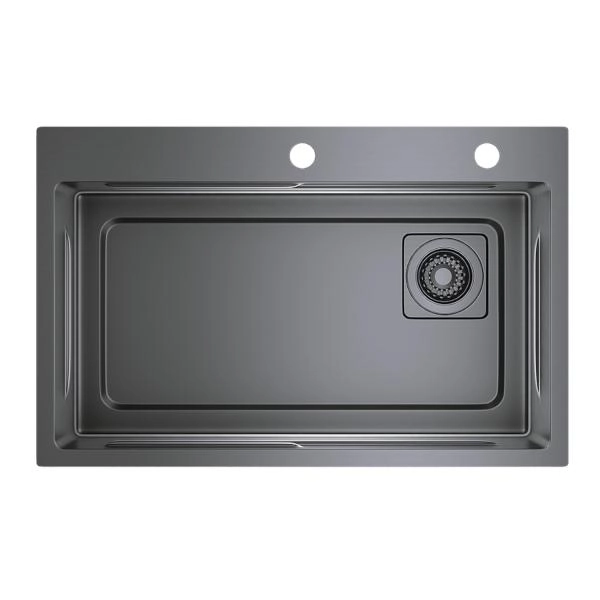Кухонная мойка RAGLO R702.7246.09, графит