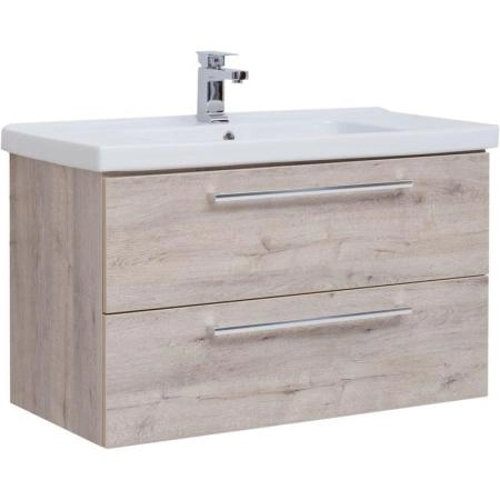 Тумба Dreja GIO 100 см под умывальник дуб кантри, подвесная