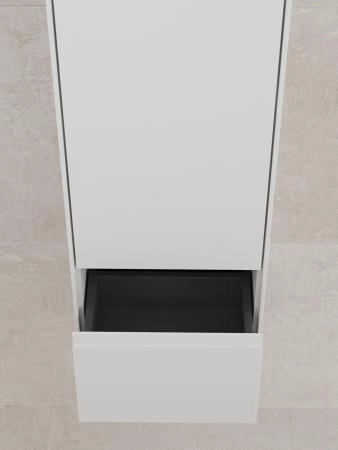 Пенал Style Line ЛИМА 36, подвесной, 1 ящик, PLUS, эмаль, белый матовый