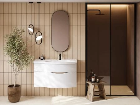 Тумба Kerama Marazzi RIVA РИВА RV.100Rh\WHT.M 100 см правая, белая матовая