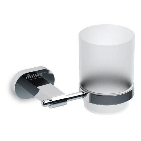 Держатель со стаканом Ravak Chrome CR 210.00 (стекло) X07P188