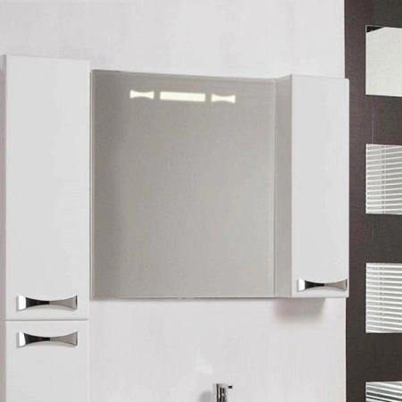 Шкаф зеркало Акватон Диор 80 1A168002DR01R с подсветкой белый