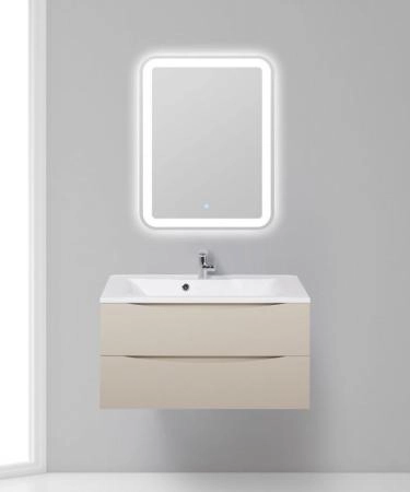Тумба под раковину Belbagno MARINO Rovere Bianco подвесная 900x450x500 MARINO-900-2C-SO-WO-P