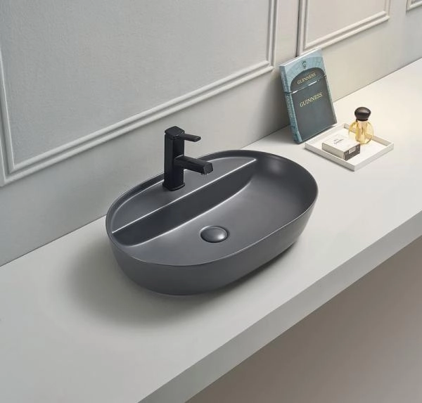 Раковина Ceramalux Серия NC 78325XMDH 62x41 на столешницу