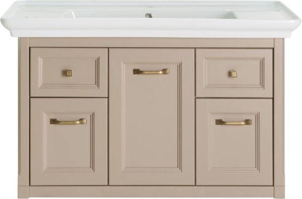 Тумба Толедо 105 ASB Woodline Капучино подвесная без раковины