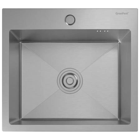 Кухонная мойка GranFest 4844, нержавеющая сталь