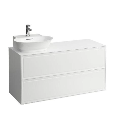 Laufen New Classic Тумба с раковиной, SX, 117.5х45.5х60см, 2 ящика, подвесная, цвет: белый глянцевый