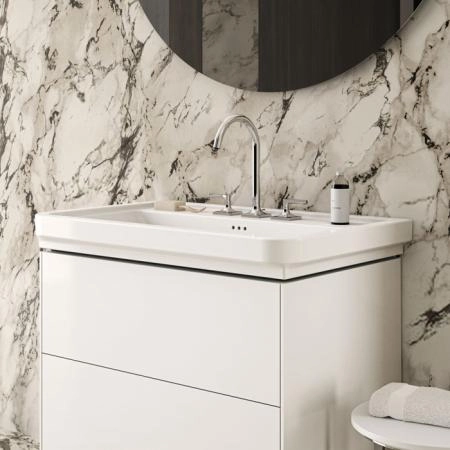 Ideal Standard Calla Раковина подвесная 86.5х54см., с 3 отв., цвет: белый