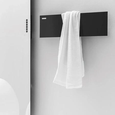 Antrax Tavoletta Полотенцедержатель электрический 60x18H см, цвет: черный матовый