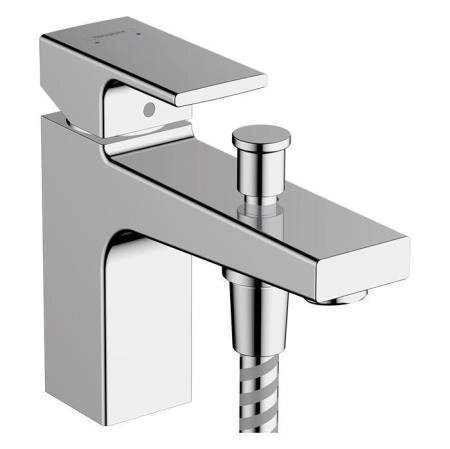 Hansgrohe Vernis Shape Hansgrohe Vernis Blend Смеситель для ванны, на 1 отв., с ручным душем, цвет: хром
