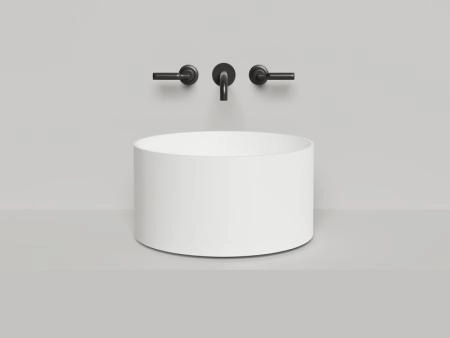 Раковина Salini ARMONIA ROUND 02 S-Sense белая глянцевая 45x45 130413G накладная