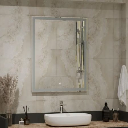Зеркало Континент Mercury standart 700x900 ЗЛП506 с подсветкой