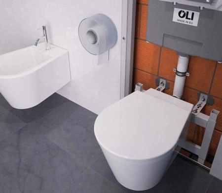 Инсталляция OLI 714001 для импульсных унитазов универсальная