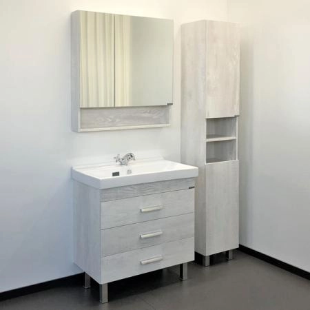 Шкаф-колонна Comforty Никосия-35 00-00015953 Дуб белый