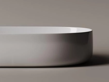 Умывальник чаша накладная овальная Element 675x350x140мм