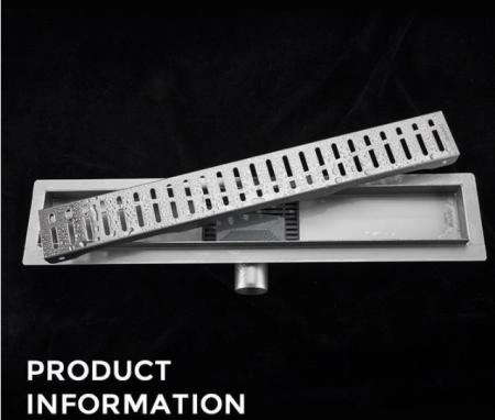 Душевой трап Gappo G87007-3 из нержавеющей стали 70 см