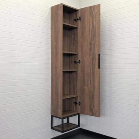 Шкаф-колонна Comforty Порто-35 00-00009982 Дуб темно-коричневый