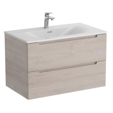 Тумба под раковину BelBagno ETNA-800-2C-SO-RW-P Rovere Moro 80 см подвесная