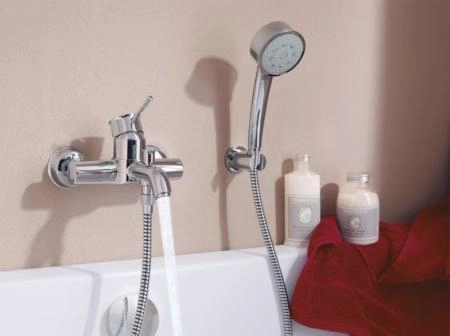 Смеситель Grohe BauClassic 32865000 для ванны с автоматическим переключателем