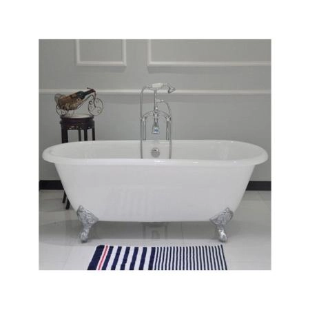 Ванна Magliezza Patricia-CR-168 168х77 см чугунная ножки хром