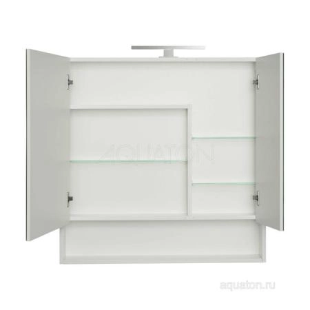 Зеркальный шкаф AQUATON Сканди 90 белый 1A252302SD010