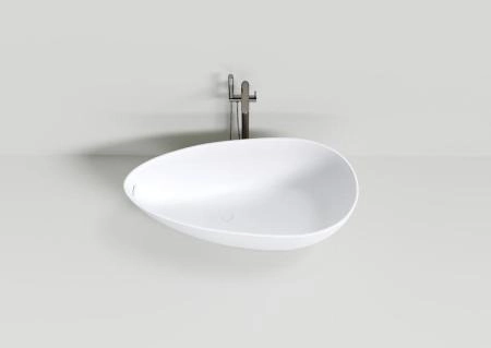 Ванна NT BAGNO NT312 1500 PETALO 1500x750 искусственный камень белый матовый