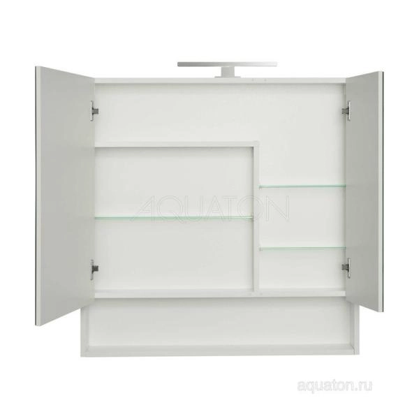 Зеркальный шкаф AQUATON Сканди 90 белый 1A252302SD010