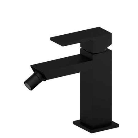 Newform Ergo Q Смеситель для биде, 1 отв., цвет: черный матовый