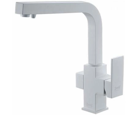Смеситель для кухни ZORG Sanitary (ZR 311 YF-WHITE) белый