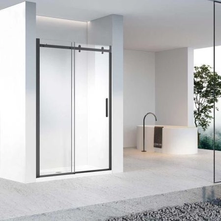Душевая дверь Vincea Como-N VDS-4CN130CLB, 1300, черный, стекло прозрачное