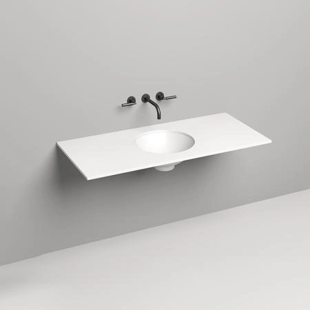 Salini Столешница 120х50х1.5 cм, из материалов S-Stone, цвет: белый матовый