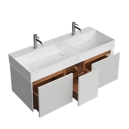 Тумба Kerama Marazzi GRANDE ГРАНДЕ GR.120.3\AGR.M подвесная 120, 3 ящика, архитектурный серый