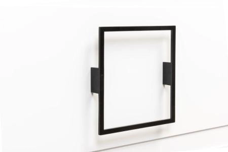 Cubo Nero La Fenice Ручка скоба черная 160 мм.