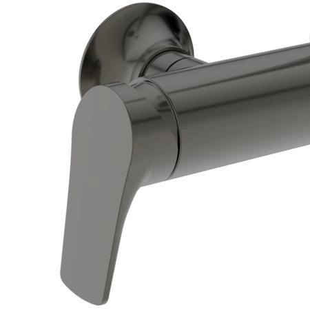 Ideal Standard La Dolce Vita Душевая система, с настенным смесителем для душа, верхний душ 30см., душевая лейка Stick, шланг Idealflex 175см., цвет: PVD Magnetic Grey (Магнит)
