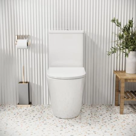 Унитаз Grossman GR-4480S Color (620*365*810) напольный Безободковый с тонкой крышкой