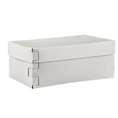 ADJ Коробка Snob, 32x20xH13,5 см., цвет: белый/панна котта
