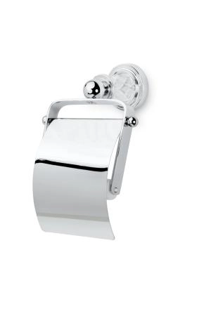 Держатель для туалетной бумаги Boheme с крышкой MURANO CRYSTAL_Комплект 10901-CRST-CH