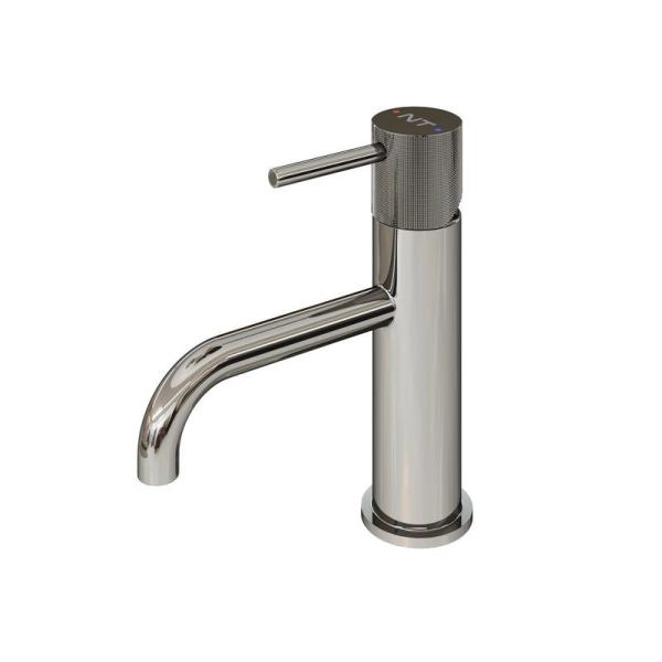 Смеситель NT BAGNO NT4211 SILIO для раковины серый хром