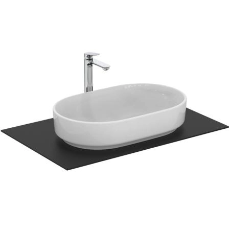 Ideal Standard i.life O Раковина овальная 60х38см, без отв., без перелива, цвет: белый