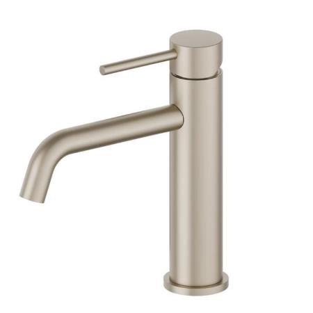 Newform XT Смеситель для раковины, 1 отв., длинный излив, цвет: gold satin