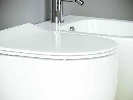 Напольный приставной унитаз Metropol Rimless