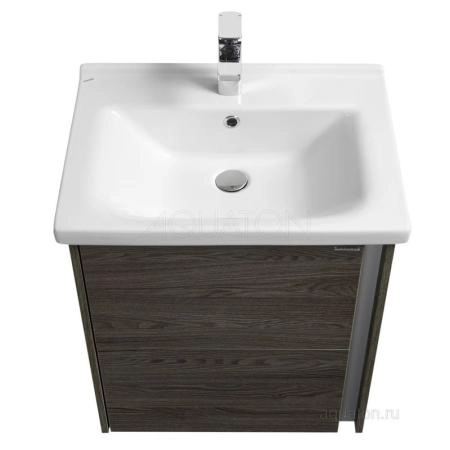 Тумба под раковину Aquaton Стоун 1A231401SXC80 60 с ящиком,грецкий орех