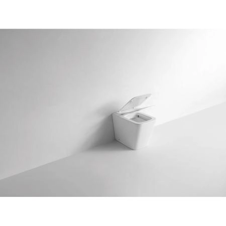 Унитаз CeramaLux NS-3170 54 см приставной безободковый микролифт