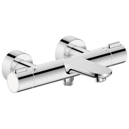 Duravit Wave Смеситель для ванны, настенный, термостатический, цвет: хром