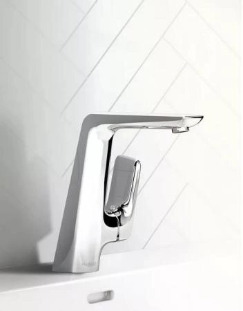 Смеситель Kludi Ameo 410240575 для раковины, с боковым управлением, без донного клапана