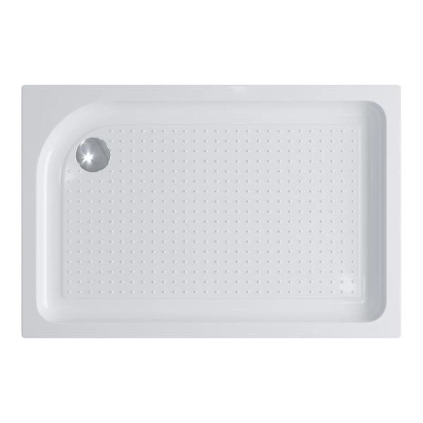 Поддон для душа BelBagno 100x80 прямоугольный акрил TRAY-BB-AH-100/80-15-W-L