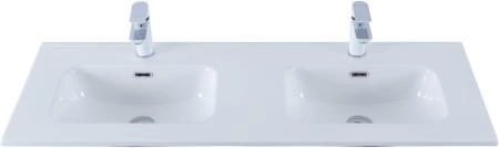 Раковина для тумбы Aquanet Flat 120 (двойная)