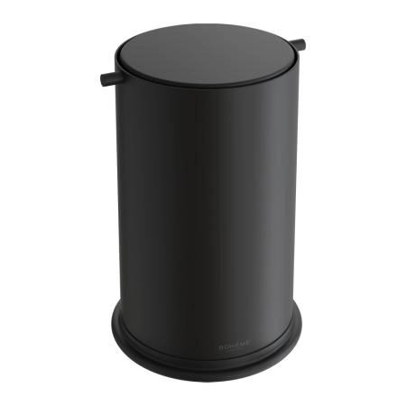 Ведро Boheme для мусора с вращающейся крышкой Black 10916-B