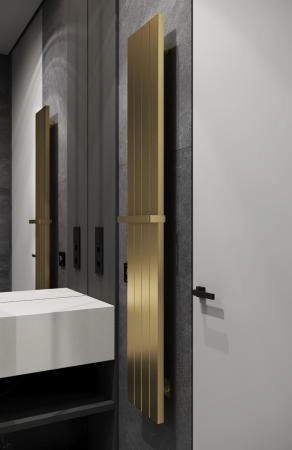 Полотенцесушитель электрический Boheme MATT GOLD 725-MG